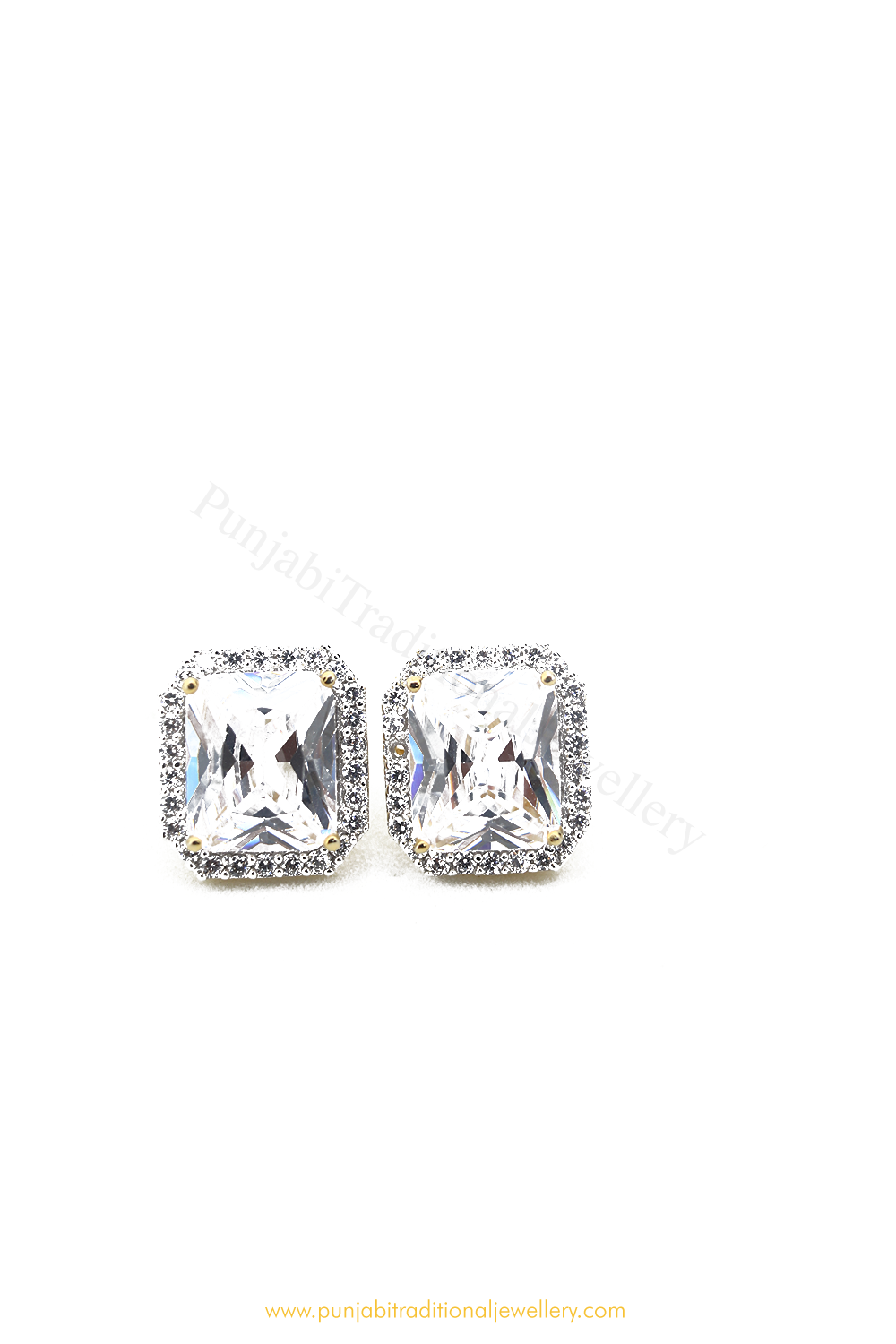 Gold Finished AD Studs By PTJ