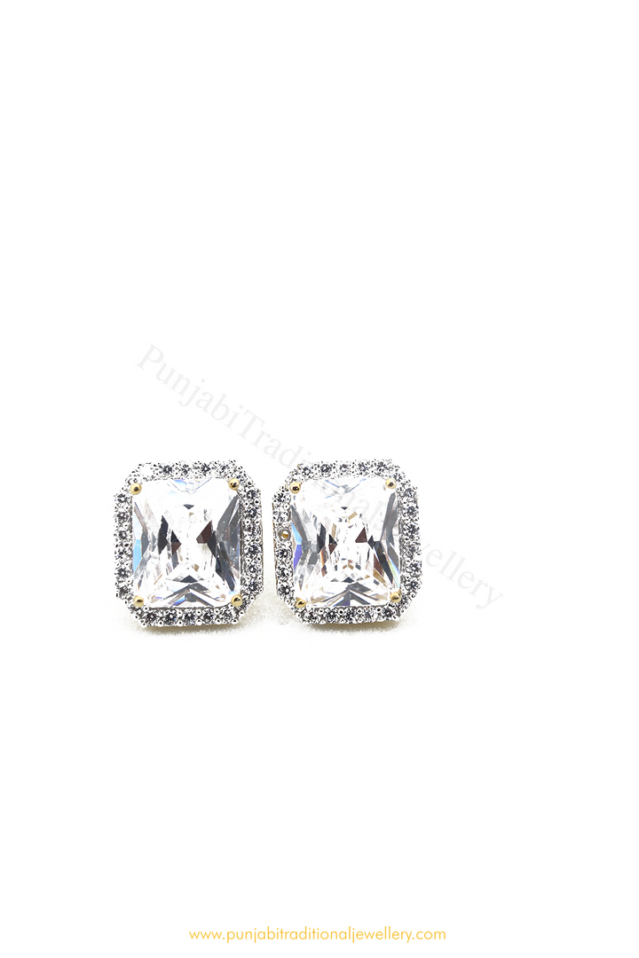 Gold Finished AD Studs By PTJ
