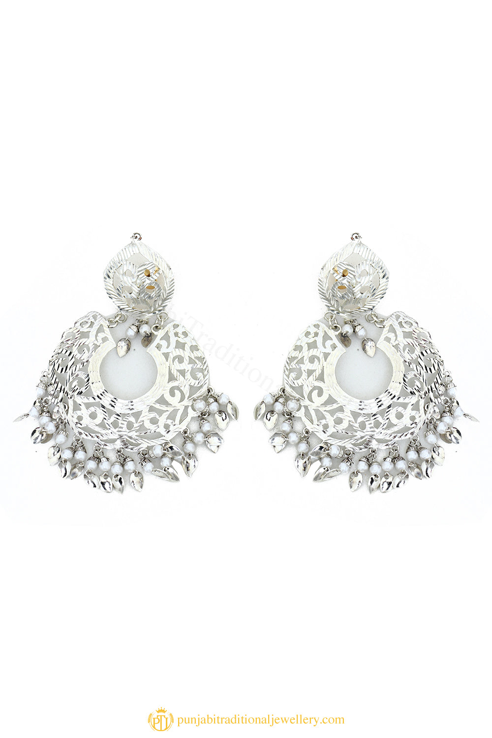 Gold Finished Earrings by PTJ