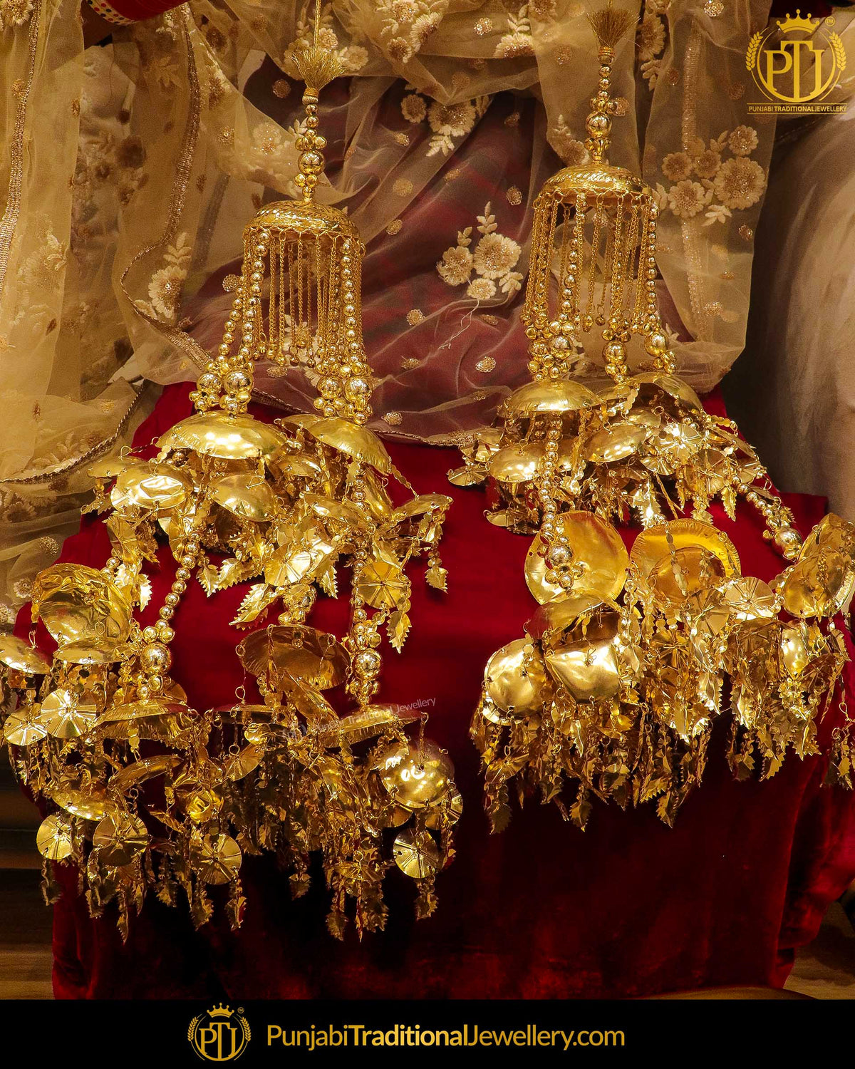 Pippal Patti Traditional Bridal Kalire | Punjabi Traditional Jewellery Exclusive
