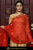 Multi Color Pure Phulkari Dupatta By Punjabi Traditional Jewellery