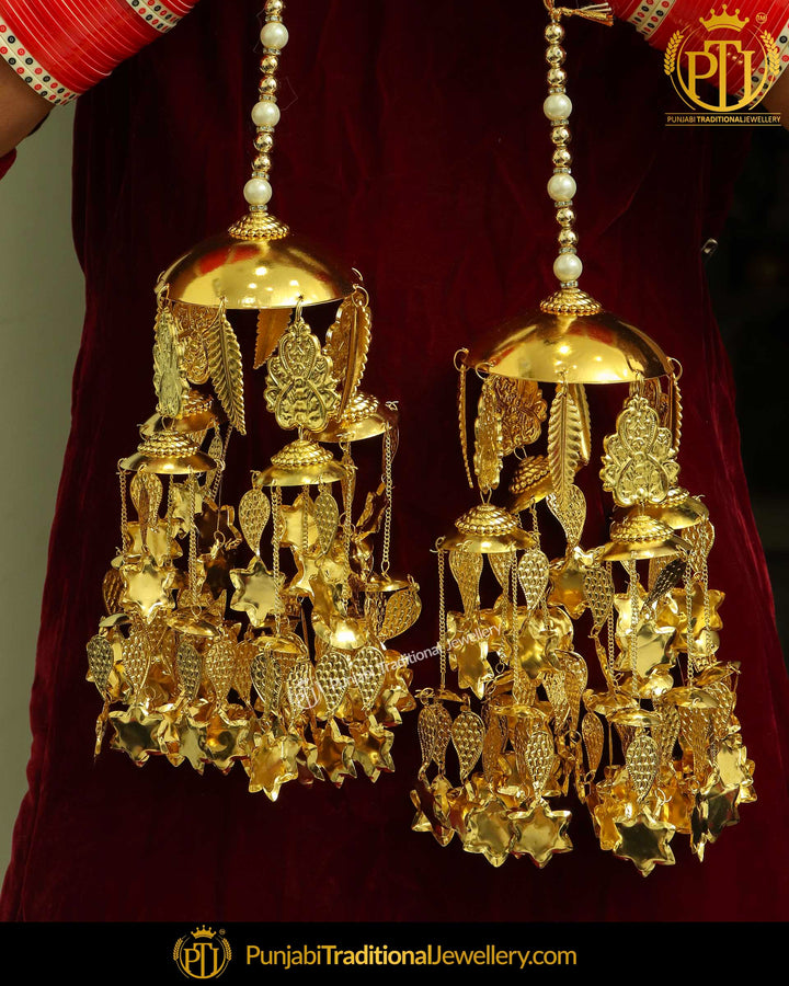 Golden Bridal Wedding Kalira By Punjabi Traditional Jewellery