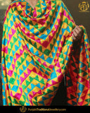 Satrangi Color Phulkari | Punjabi Traditional Jewellery Exclusive