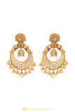 Gold Finished Earrings by PTJ