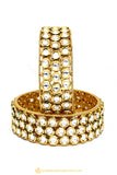 Gold Finished Bangles by PTJ