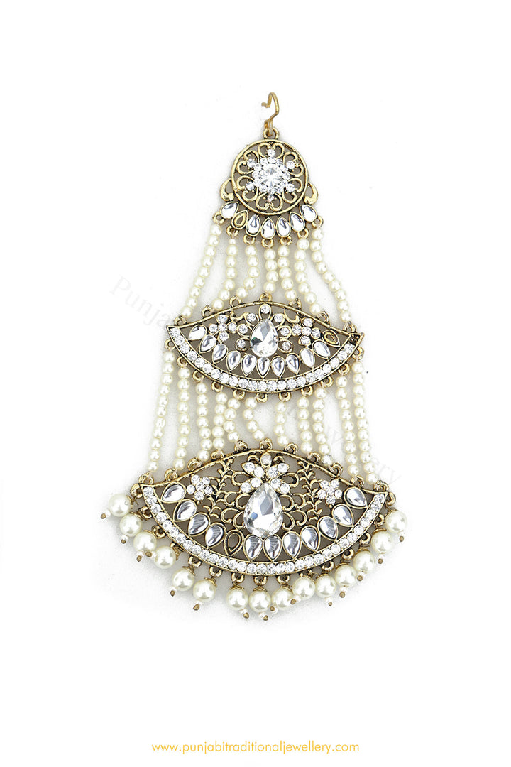 Gold Finished Pearl Passa By PTJ Exclusive