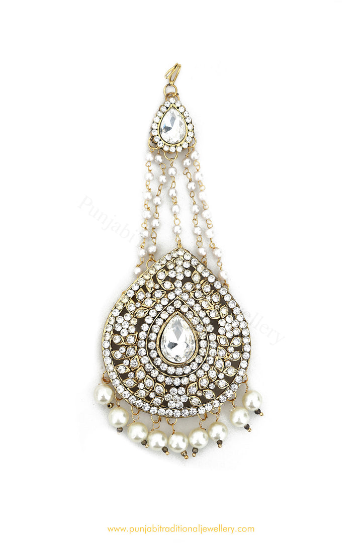 Antique Gold Finished Pearl Passa By PTJ Exclusive