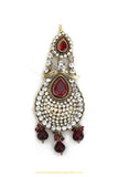 Antique Gold Finished Ruby Passa By PTJ Exclusive