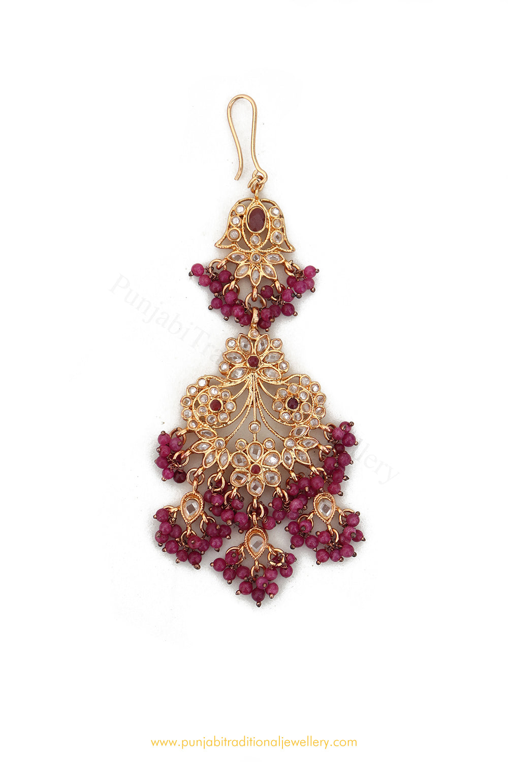 Gold Finished Polki rubby Passa By PTJ Exclusive