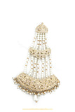 Gold Finished Pearl Jadau Passa By PTJ Exclusive