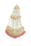 Gold Finished Jadau Gajri Pearl Passa By PTJ Exclusive