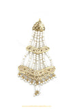 Gold Finished Pearl Jadau Passa By PTJ Exclusive