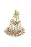 Gold Finished Navratan Jadau Passa By PTJ Exclusive