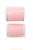 Light Pink Colour Dotted Bridal Chura By PTJ