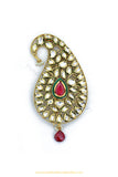 Gold Finished Ruby Kalgi | Punjabi Traditional Jewellery Exclusive