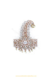 Rose Gold AD Kalgi | Punjabi Traditional Jewellery Exclusive