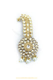 Gold Finished Pearl Kundan Kalgi | Punjabi Traditional Jewellery Exclusive