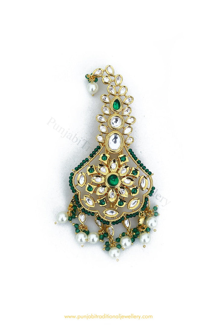 Gold Finished Kalgi | Punjabi Traditional Jewellery Exclusive
