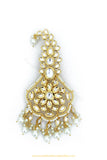 Gold Finished Pearl Kundan-AD Kalgi | Punjabi Traditional Jewellery Exclusive