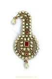 Gold Finished Ruby Kundan Kalgi | Punjabi Traditional Jewellery Exclusive