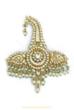 Gold Finished Pearl Kundan Kalgi | Punjabi Traditional Jewellery Exclusive