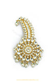 Gold Finished Pearl Kundan Kalgi | Punjabi Traditional Jewellery Exclusive
