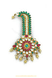 Gold Finished Ruby Emerald Kundan Kalgi | Punjabi Traditional Jewellery Exclusive