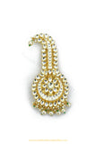 Gold Finished Pearl Kundan Kalgi | Punjabi Traditional Jewellery Exclusive