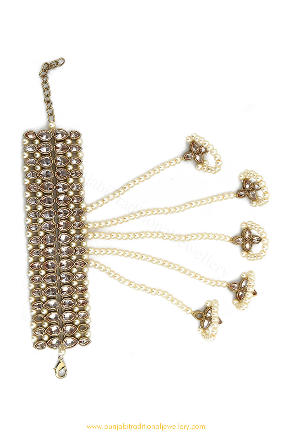 Champagne Stone Hand Pieces By PTJ