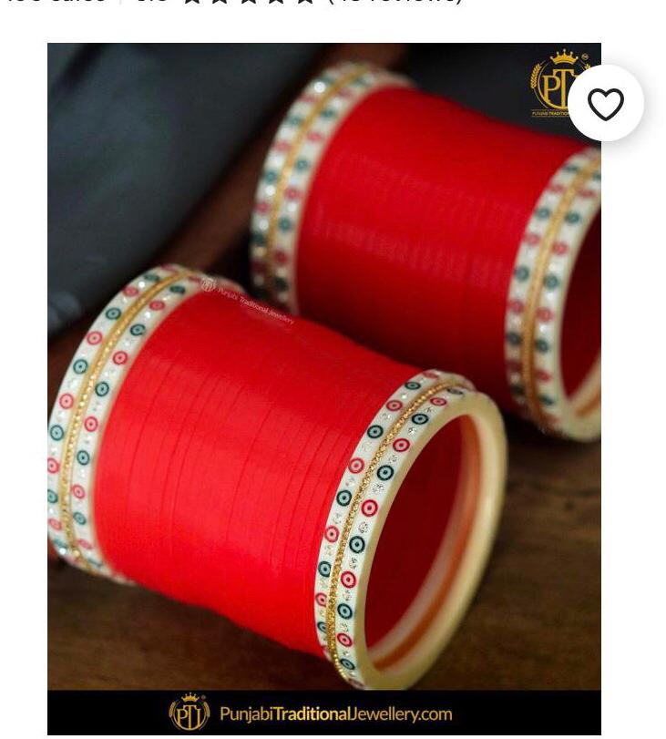 Gold Finished Bridal Kalira, chura, payal nd set | Punjabi Traditional Jewellery Exclusive