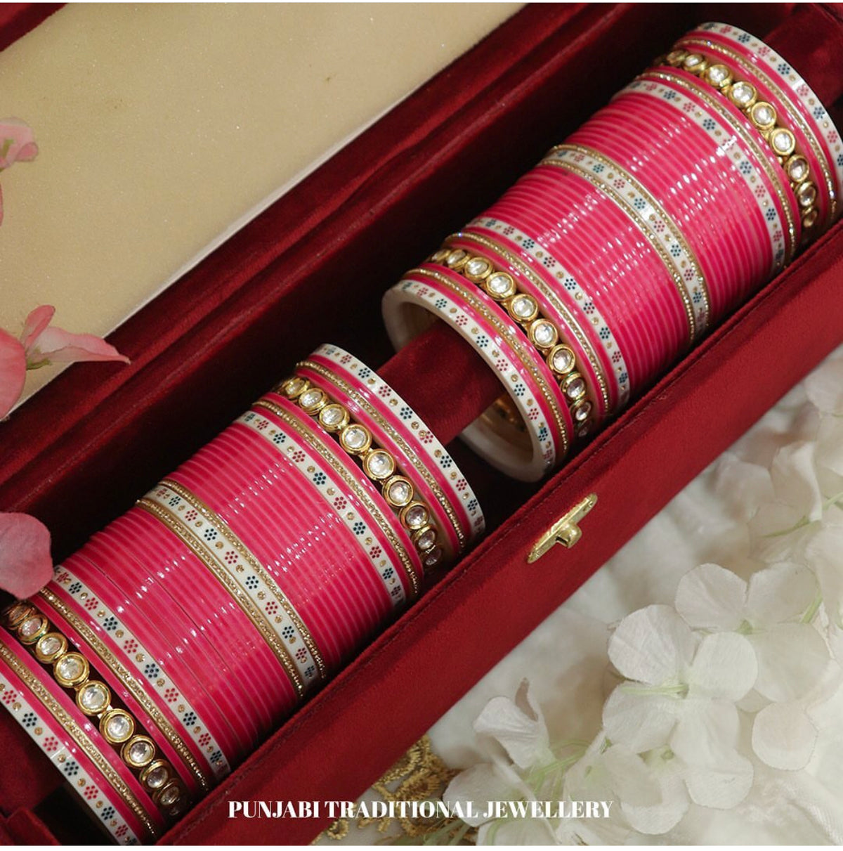Kundan Chura By Punjabi Traditional Jewellery
