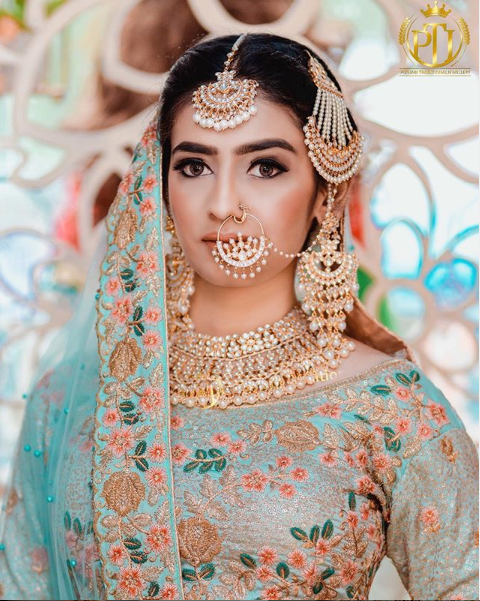 Gold Finished Kundan Pearl only Tikka | Punjabi Traditional Jewellery Exclusive